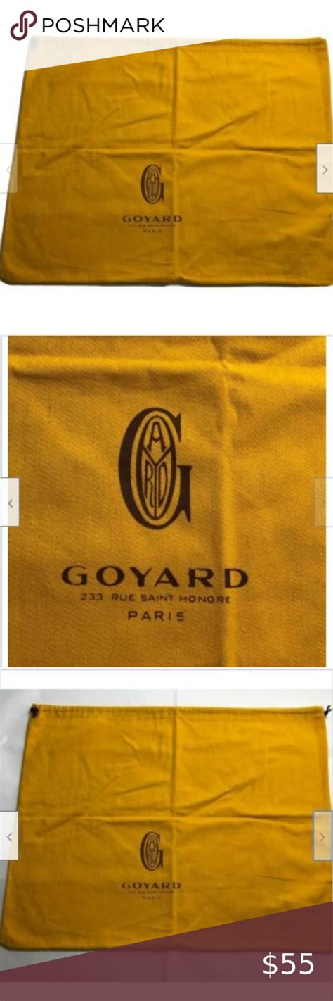 goyard dust bags|goyard bag original.